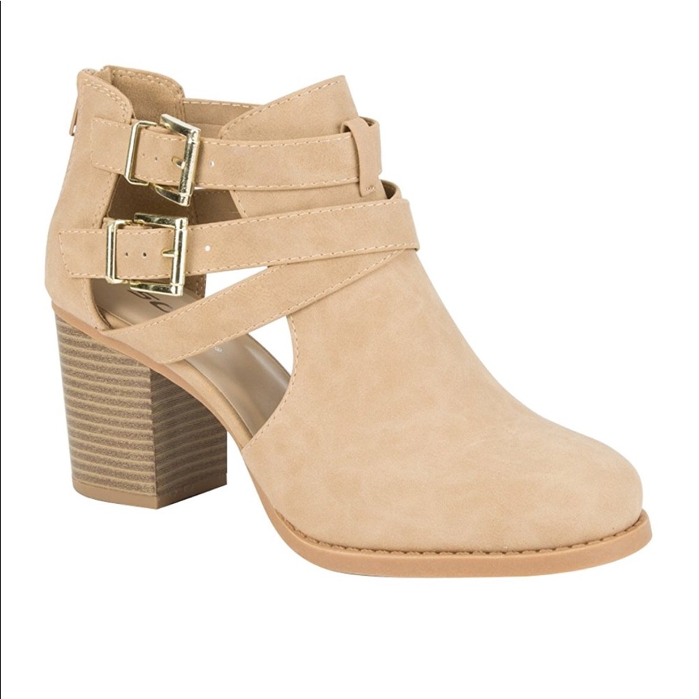 SODA SCRIBE HEELED BOOTIES